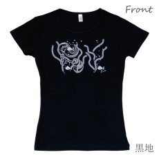 画像13: カナナカ柄 6.2oz フライス 半袖 Ｔシャツ 白地 黒地 紺地 ネコポス送料無料 (13)