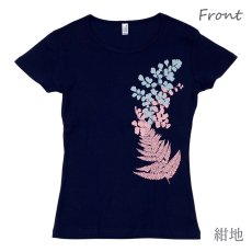 画像25: イヴァイヴァ カハカハ柄 6.2oz フライス 半袖 Ｔシャツ 白地 黒地 紺地 ネコポス送料無料 (25)