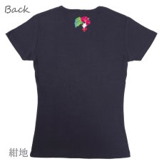 画像7: フラ レッスン Tシャツ フライス 半袖 カラフルラカ柄 ネコポス対応可 (7)