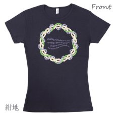 画像8: フラのレッスンTシャツに最適 フライス 半袖 Tシャツ マイスウィートピカケレイ柄 ネコポス対応可 (8)