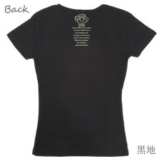画像8: フラダンスの練習着に最適 フライス 半袖 Tシャツ プアキエレ柄 ネコポス対応可 (8)