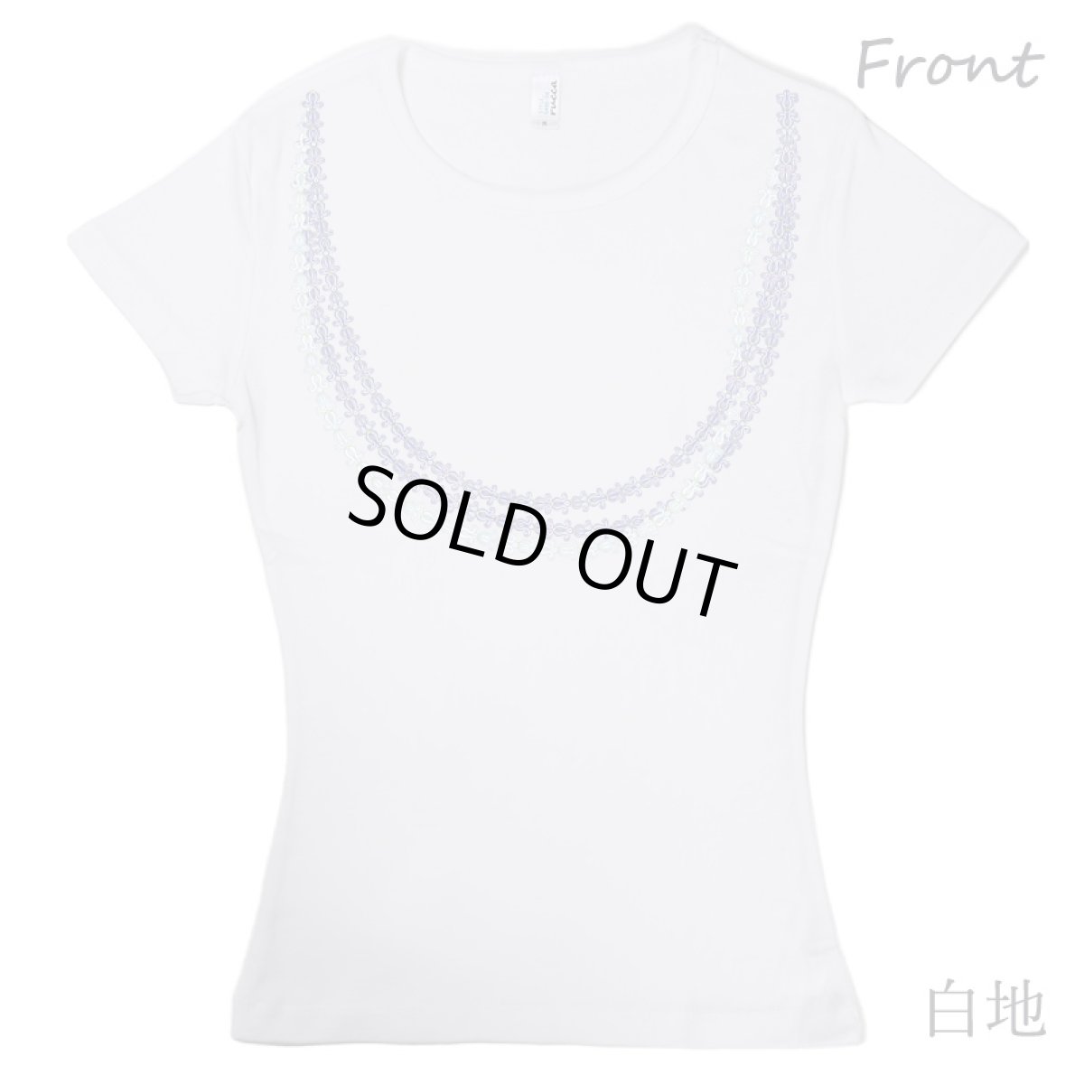 画像4: クラウンフラワーレイ柄 6.2oz フライス 半袖 Ｔシャツ 白地 黒地 紺地 ネコポス送料無料 (4)