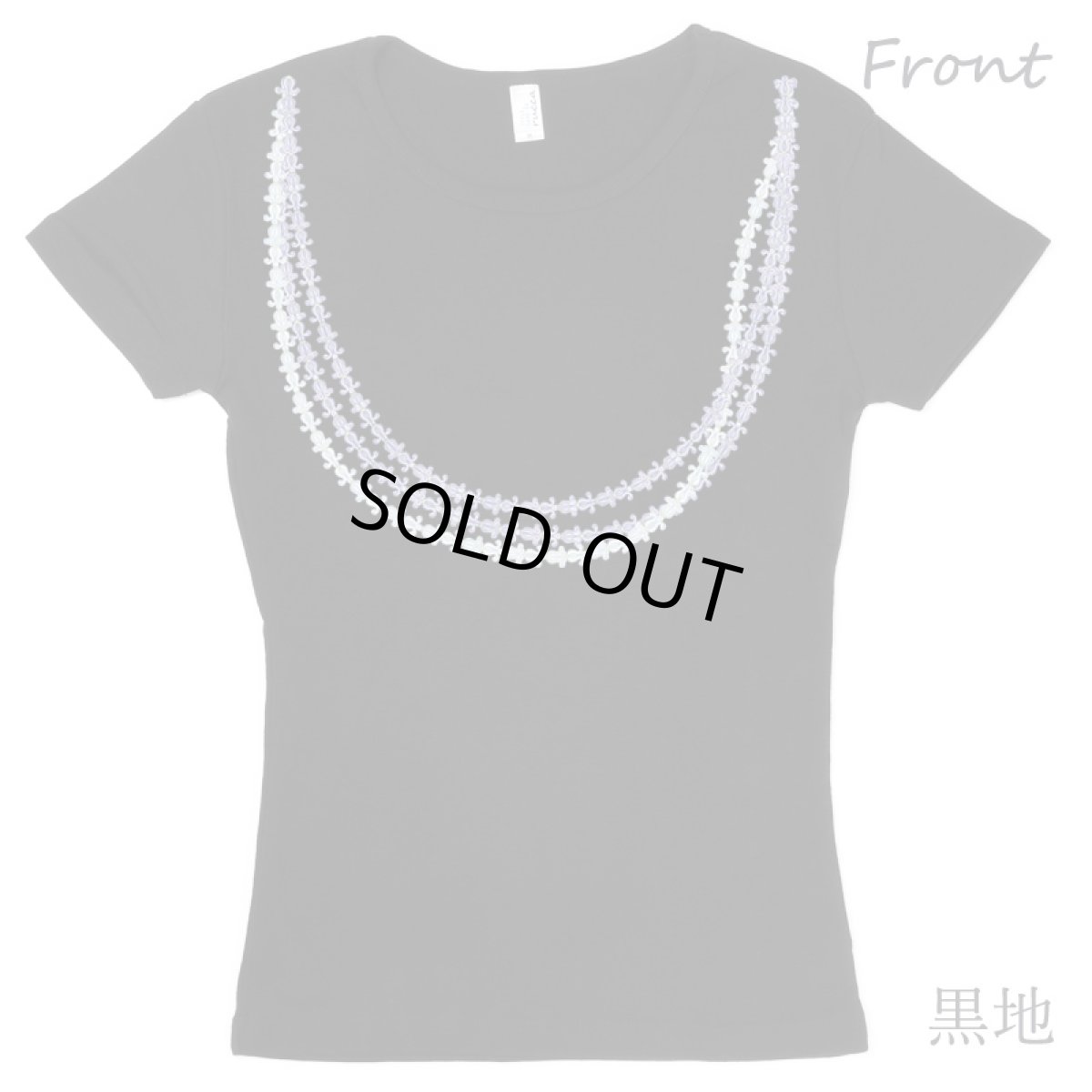 画像6: クラウンフラワーレイ柄 6.2oz フライス 半袖 Ｔシャツ 白地 黒地 紺地 ネコポス送料無料 (6)