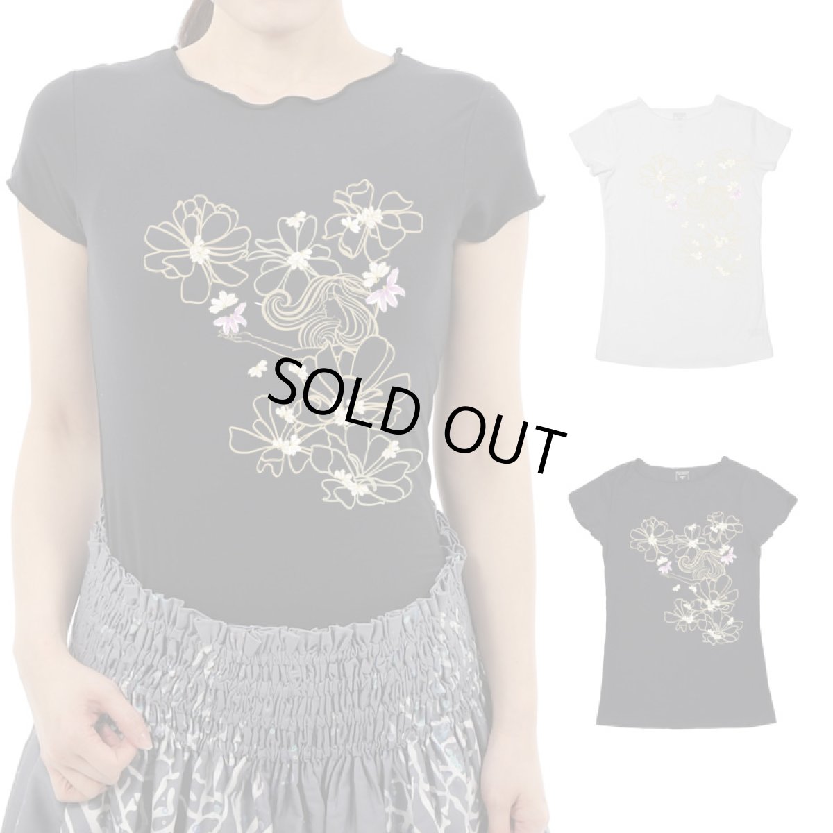 画像1: レーヨン モダール スリムフィット ショートスリーブ Tシャツ ナウパカ ネコポス送料無料 (1)