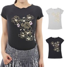 画像1: レーヨン モダール スリムフィット ショートスリーブ Tシャツ ナウパカ ネコポス送料無料 (1)