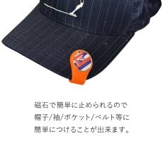 画像3: ＼ネコポス 送料無料／ シリコン ゴルフ マーカー クリップ ゴルフ用品 ゴルフマーカー キャップクリップ ベルトクリップ (3)