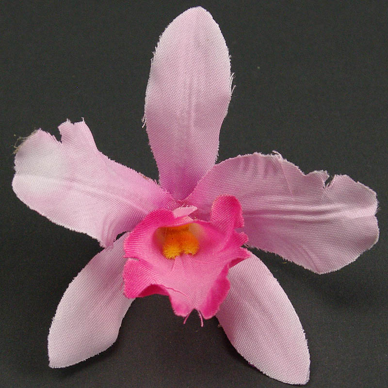 画像1: オーキッド蘭（ピンク）造花シルクフラワー花材 アウトレットSale (1)